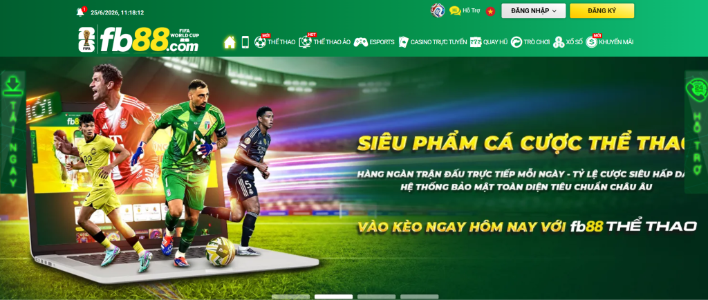 nhà cái uy tín fb88 đánh giá Tháng 8 26, 2026